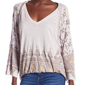 Free people Medallion Boho Top